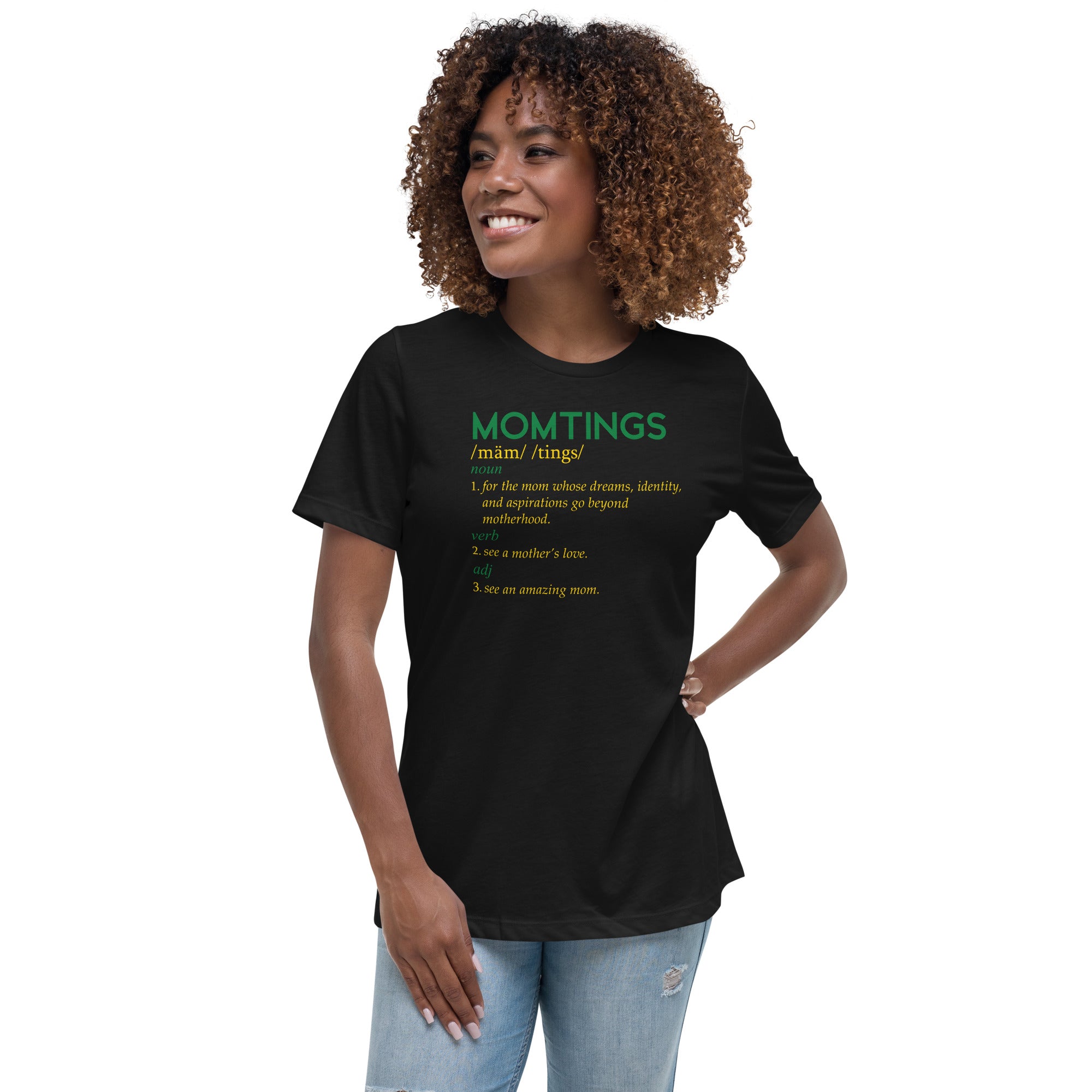 MomTings Definition - Women's Relaxed T-Shirt