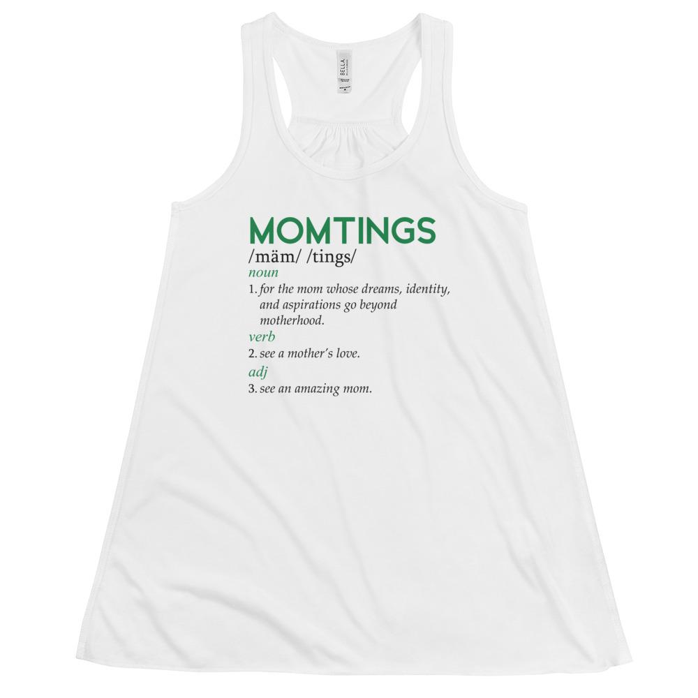 MomTings Definition - Women's Raceback Tank