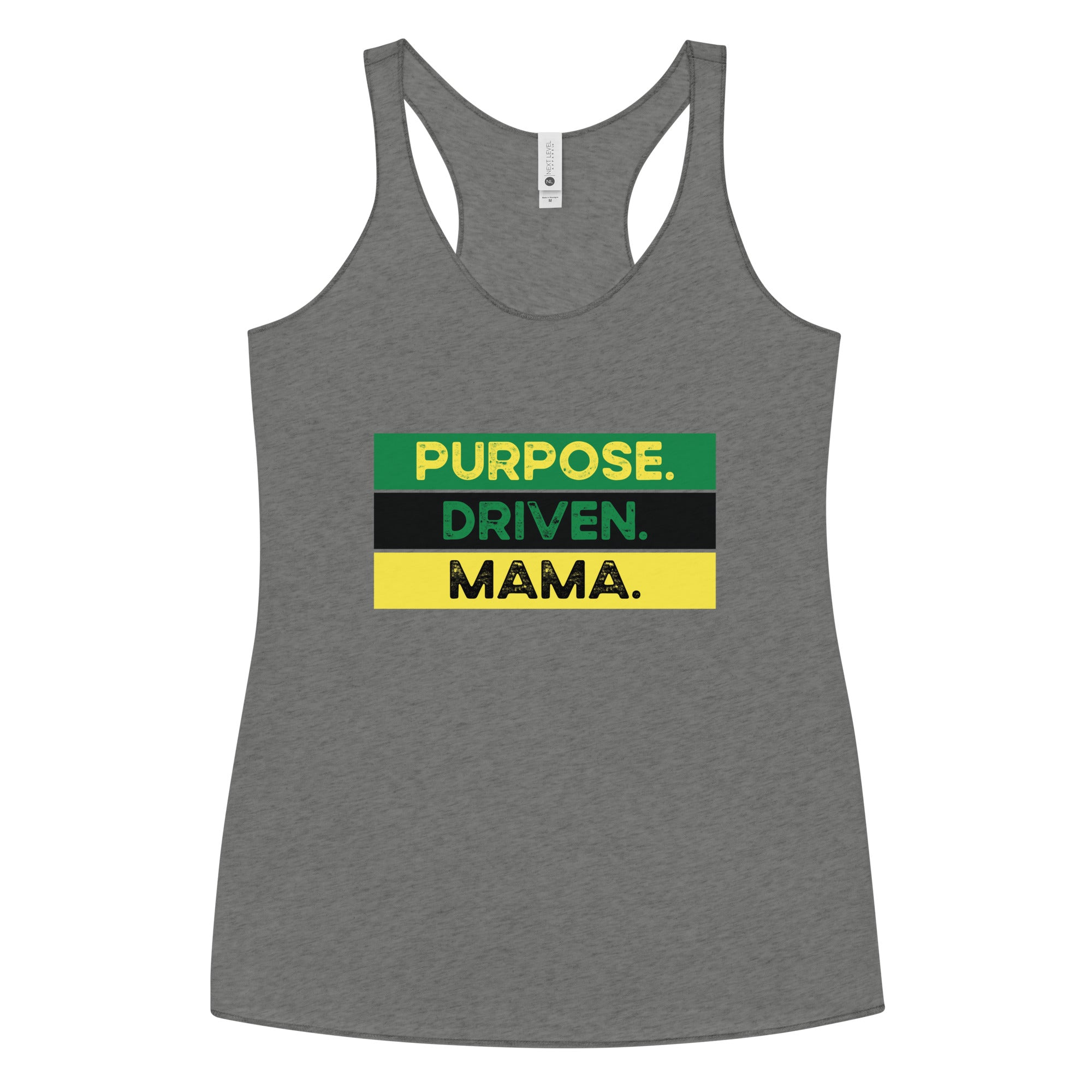 Purpose. Driven. Mama. - Women's Racerback Tank