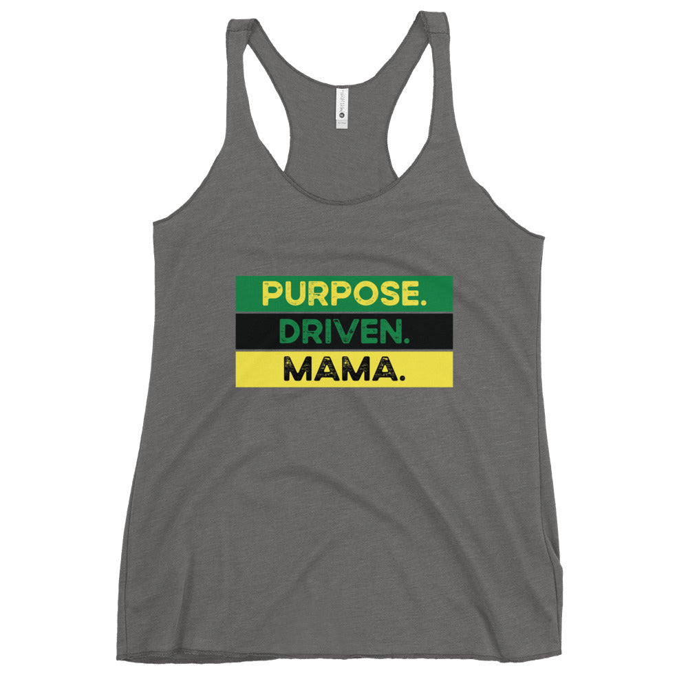 Purpose. Driven. Mama. - Women's Racerback Tank