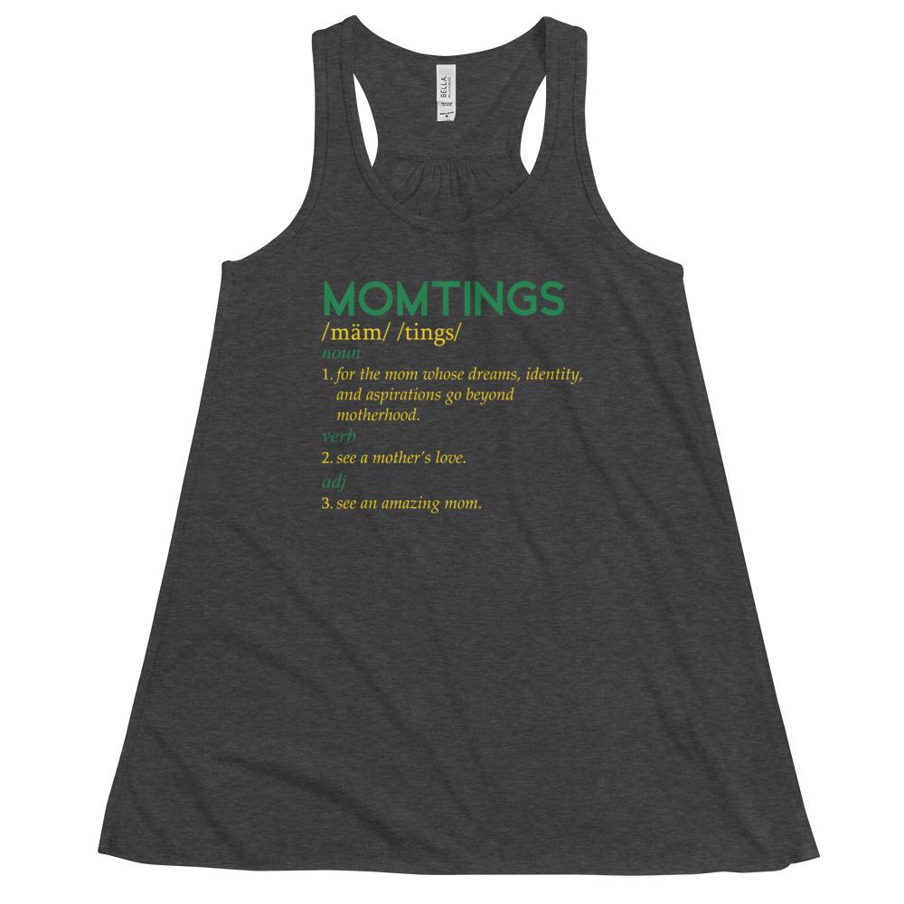 MomTings Definition - Women's Raceback Tank