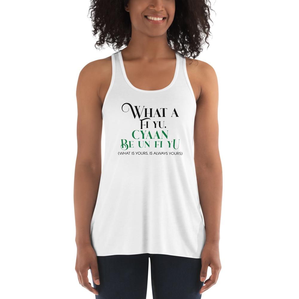 What A Fi Yu - Women's Racerback Tank