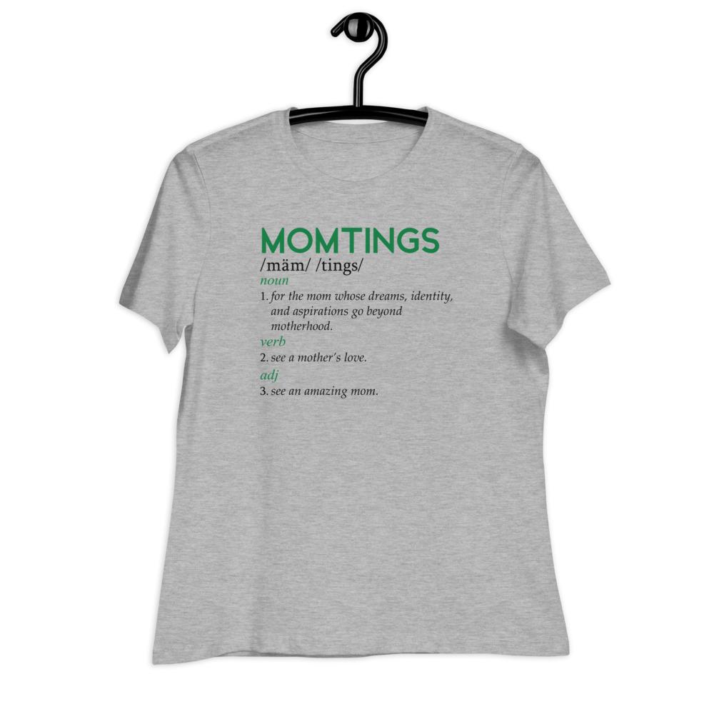 MomTings Definition - Women's Relaxed T-Shirt